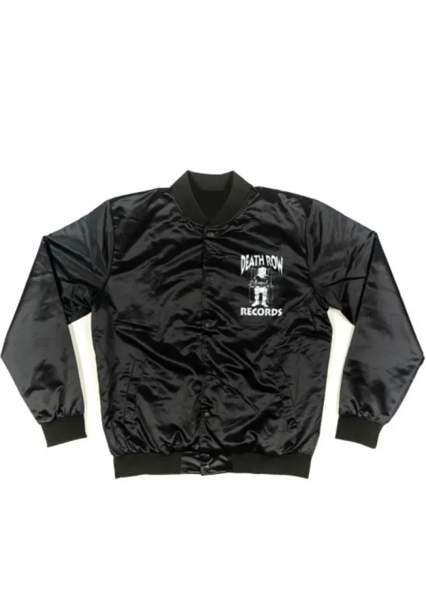 Men's Death Row Records Bomber Satin Jacket